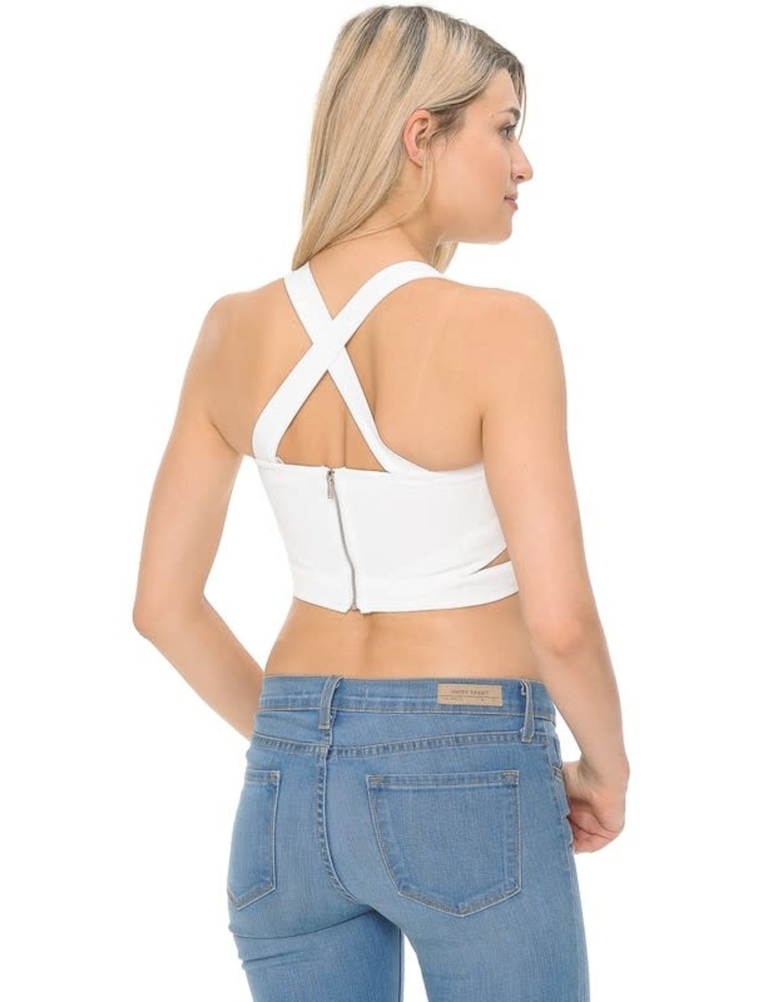 Cut Out Crop Top