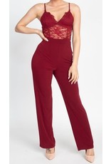 Floral Lace Jumpsuit