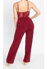 Floral Lace Jumpsuit