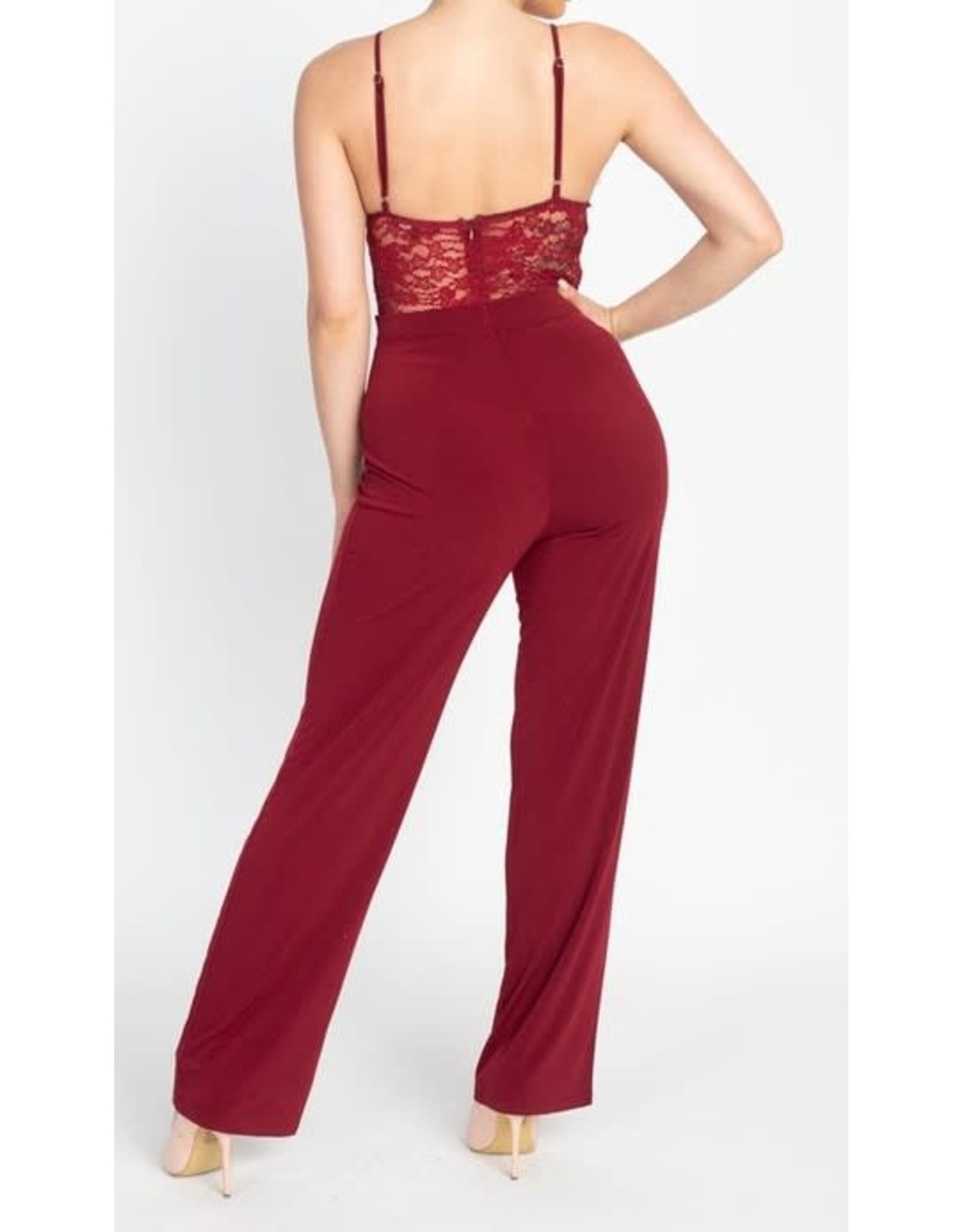 Floral Lace Jumpsuit