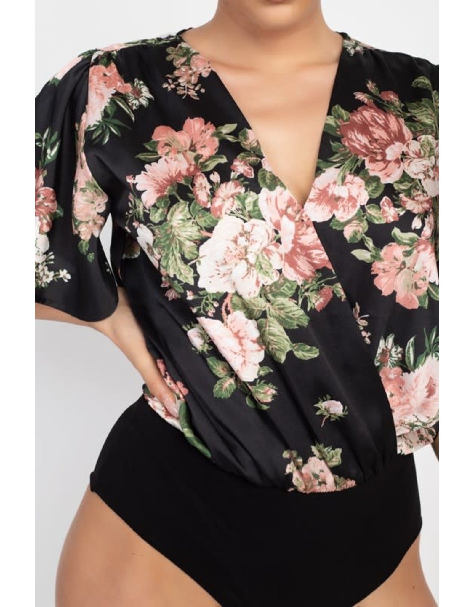 Floral Print Bodysuit