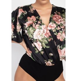 Floral Print Bodysuit