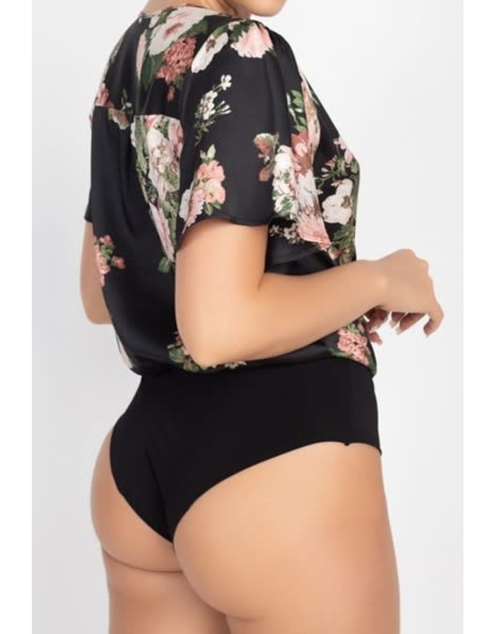 Floral Print Bodysuit