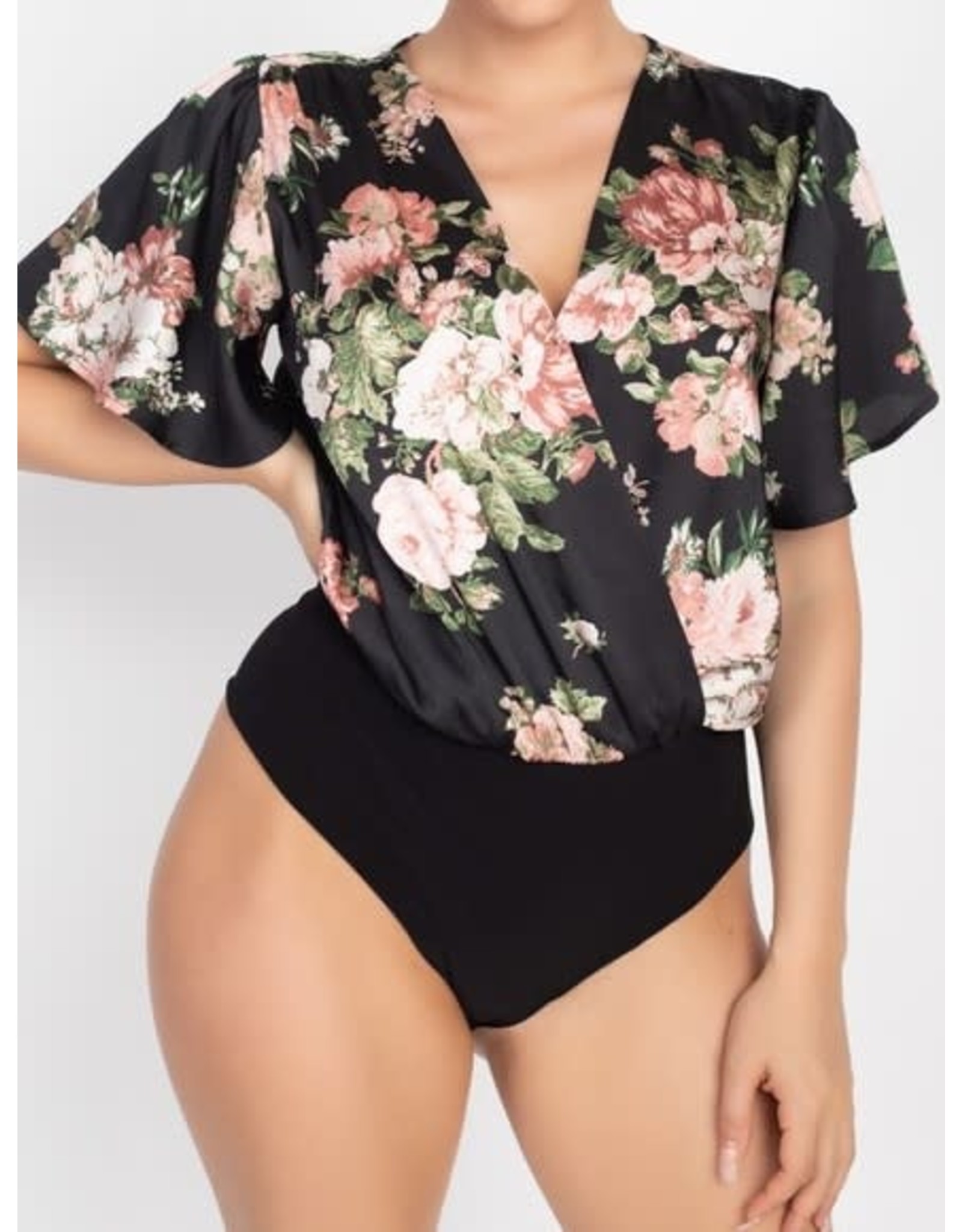 Floral Print Bodysuit