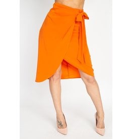 Self Tie Wrap Skirt