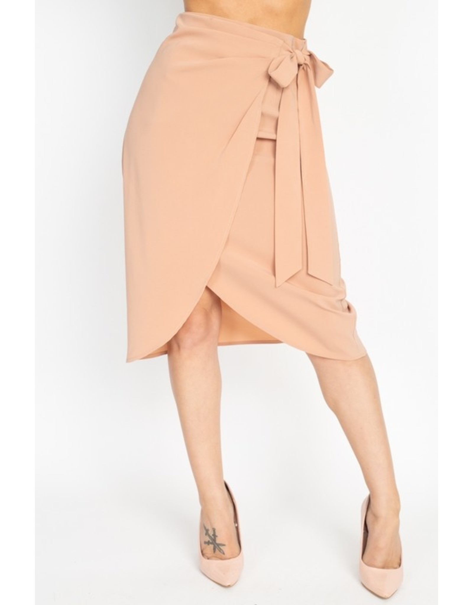 Self Tie Wrap Skirt