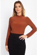 Knit Mock Neck Top