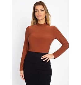 Knit Mock Neck Top