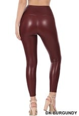 Bottom Faux Leather Leggings