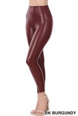 Bottom Faux Leather Leggings