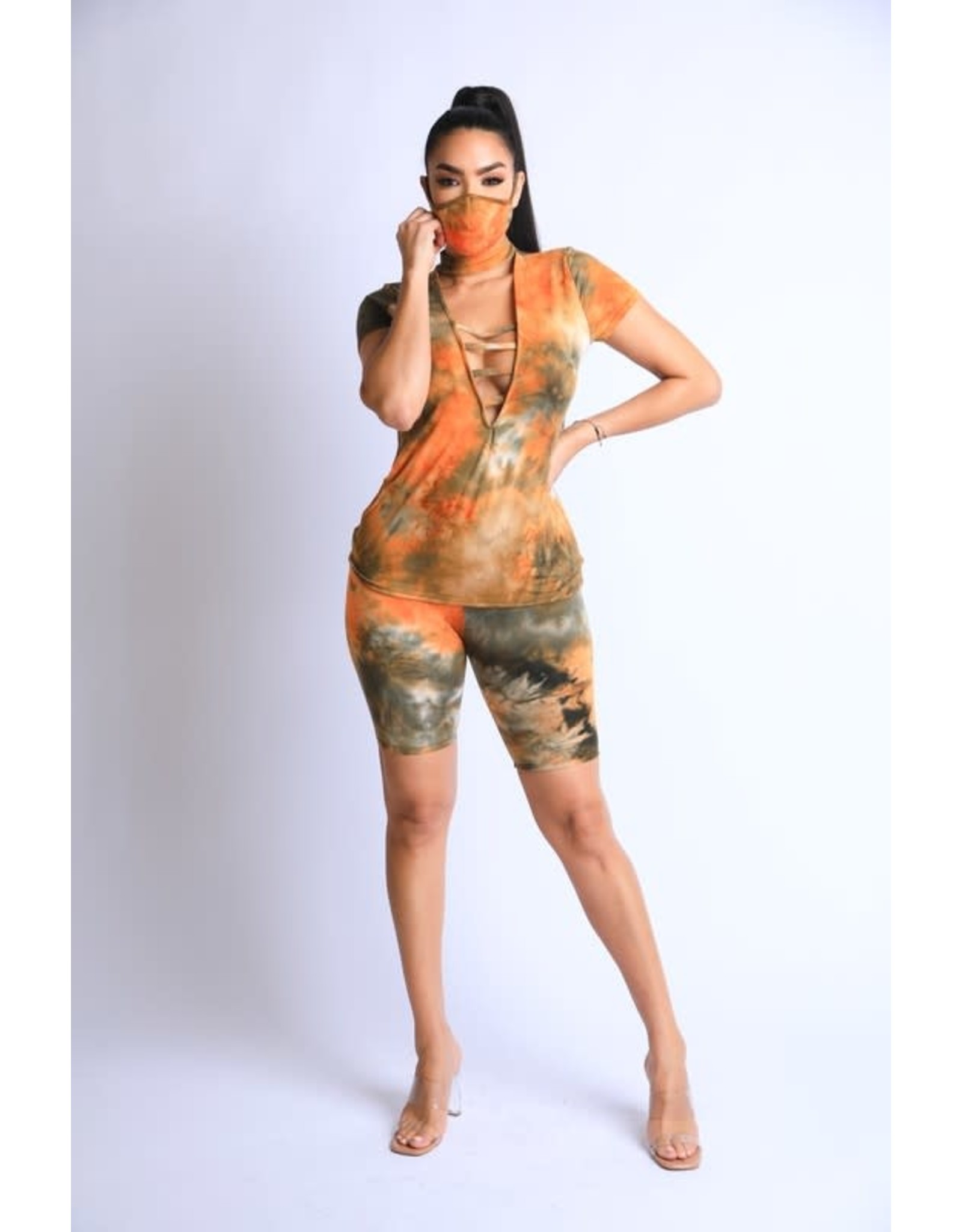 3 Piece Tie Dye Bicker Set