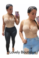 Tops Semi-sheer bodysuit