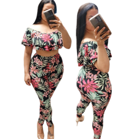 Two Piece Set Tropical 2 piece set