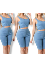 2 piece set Denim