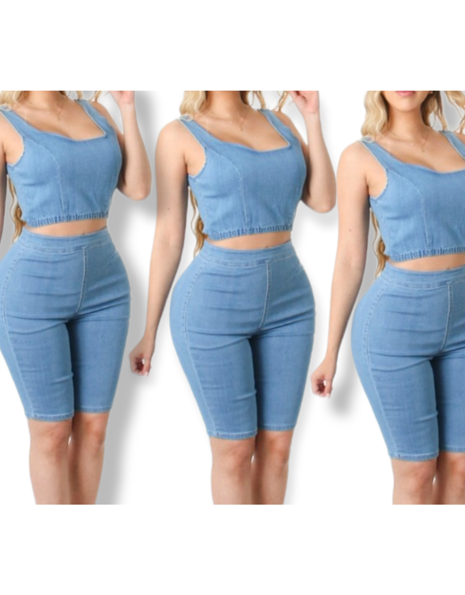 2 piece set Denim