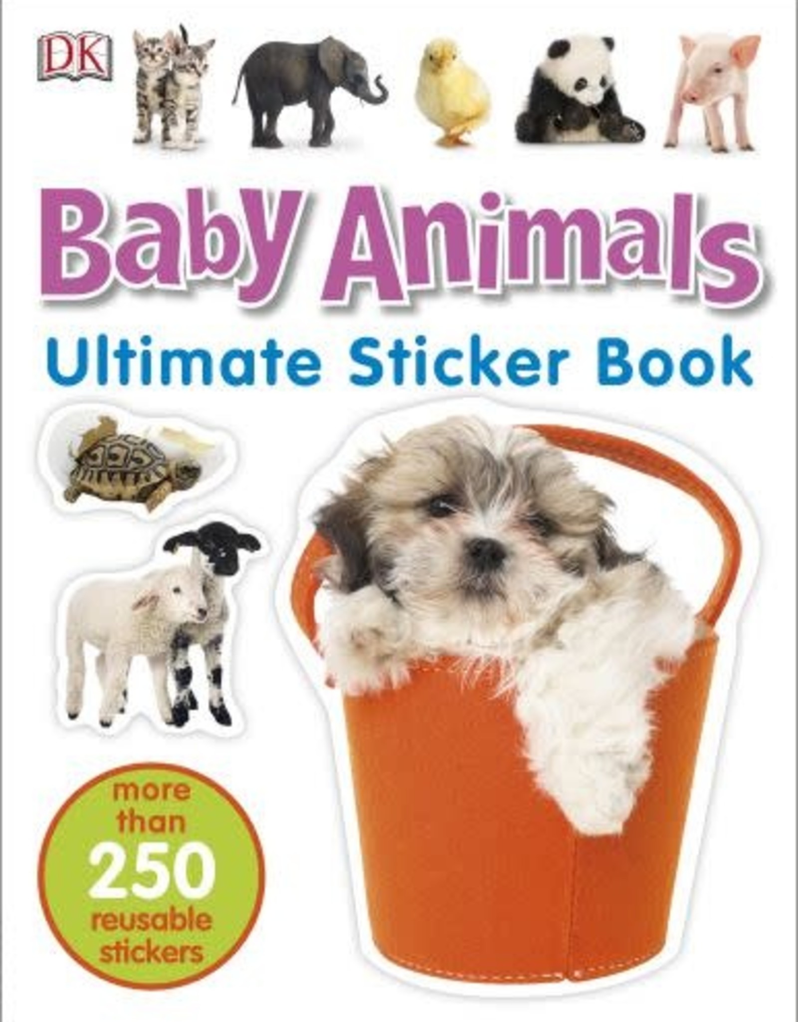 DK Ultimate Sticker Book Baby Animals