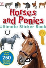 DK Ultimate Sticker Book: HORSES AND PONIES