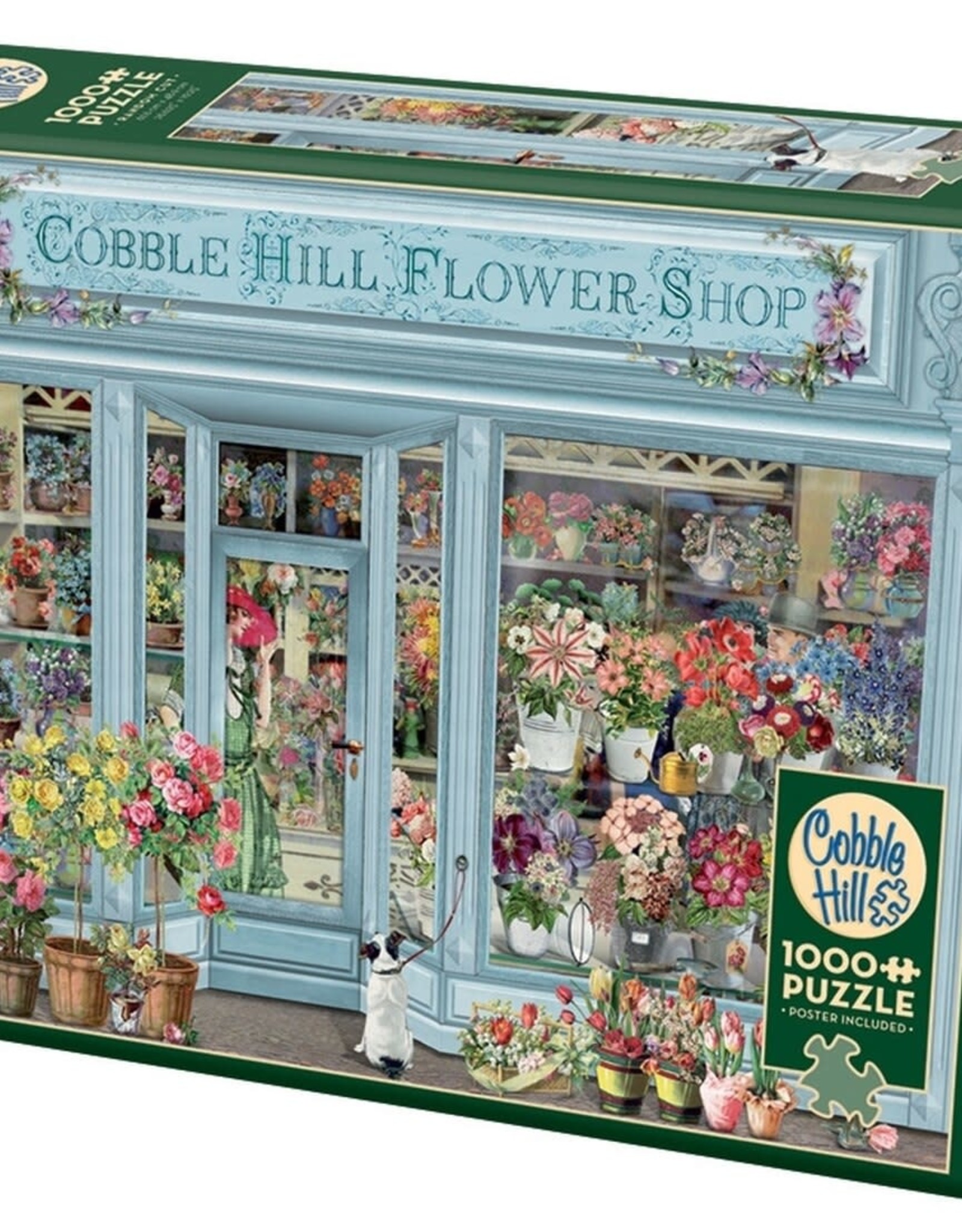 Cobble Hill Parisian Flowers 1000 Piece Puzzle