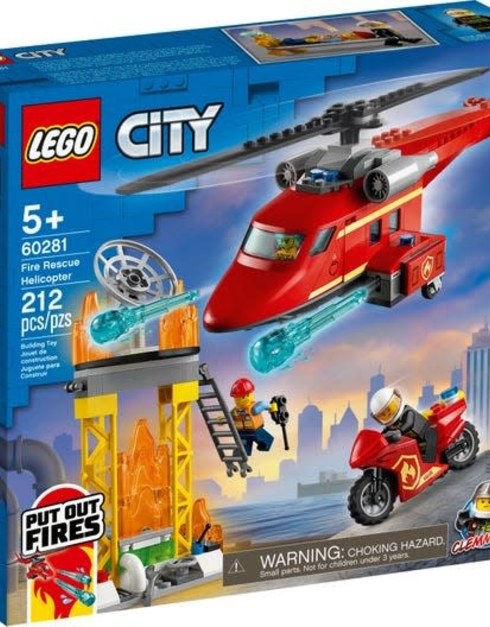 LEGO Classic Lego Fire Rescue Helicopter