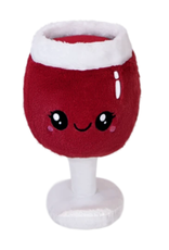 Squishables Boozy Buds Red Wine Glass Squishable