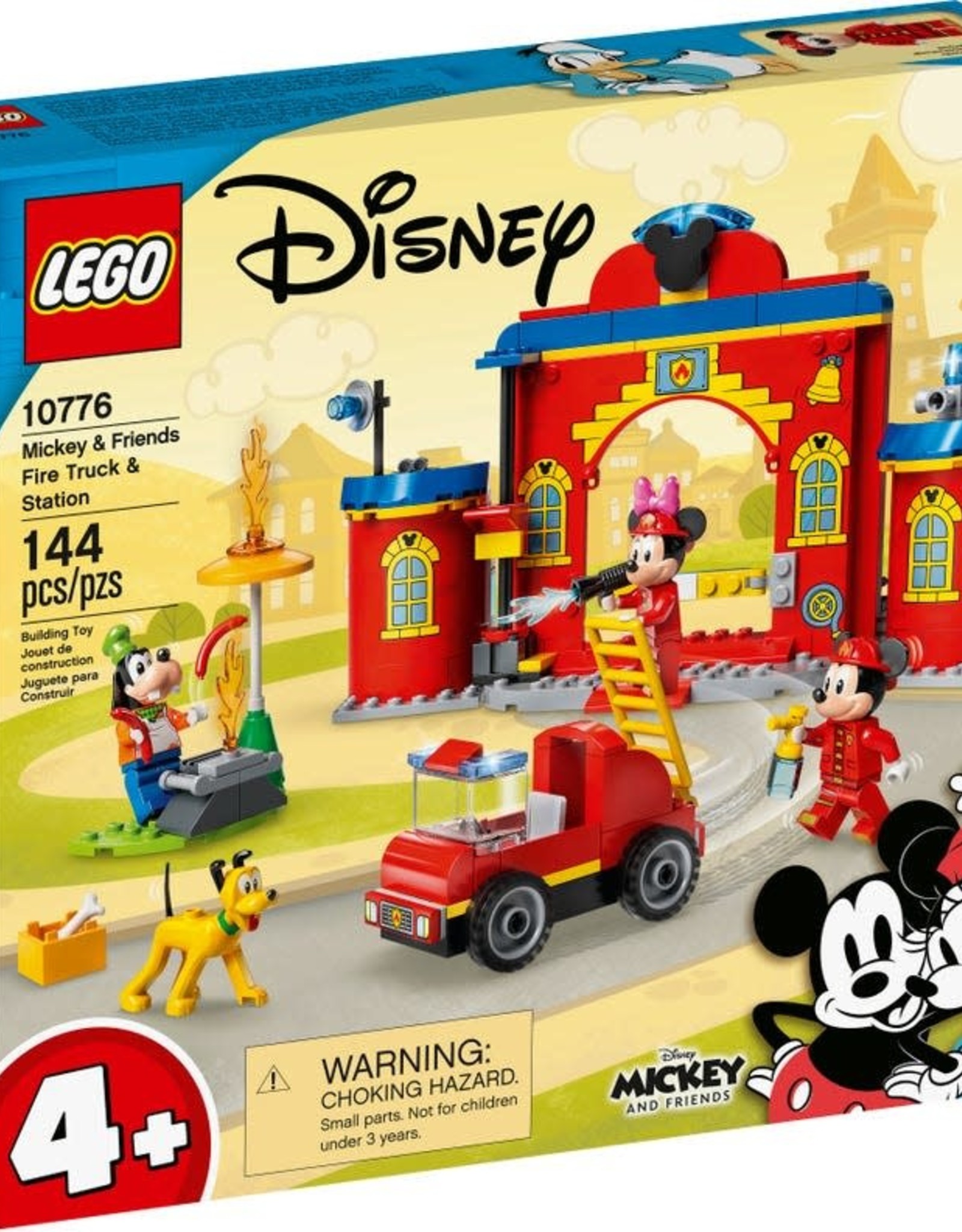 LEGO Classic Mickey & Friends Fire Truck and Station Lego Set