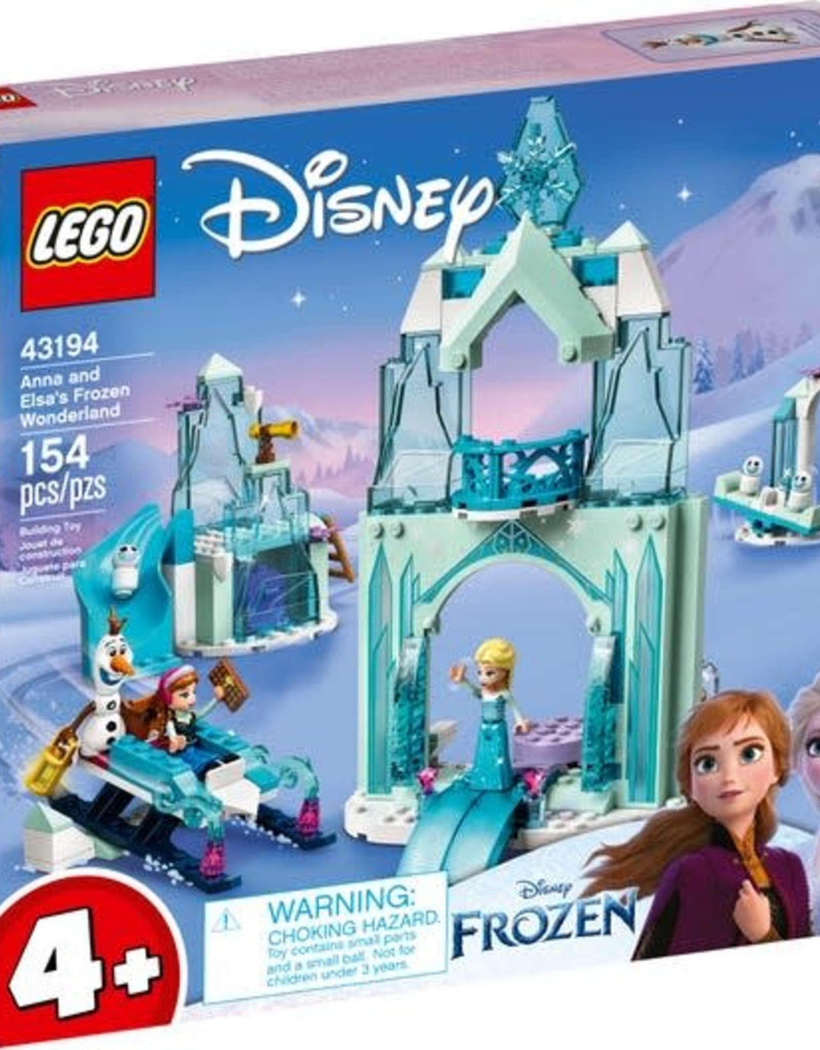 LEGO Classic Lego Disney Frozen Anna and Elsa Wonderland