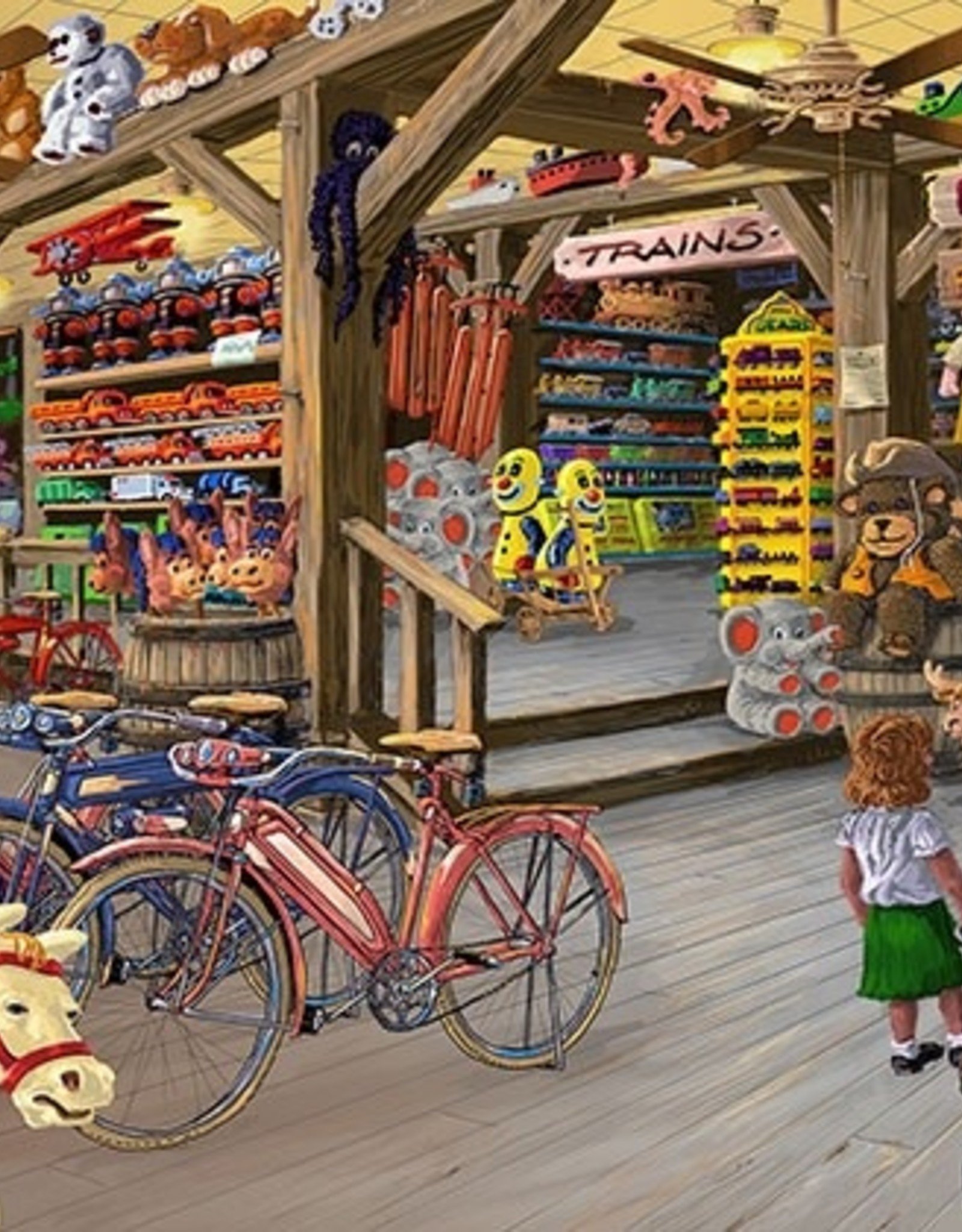 Wooden City Wooden City Puzzle: In the Toy Shop M