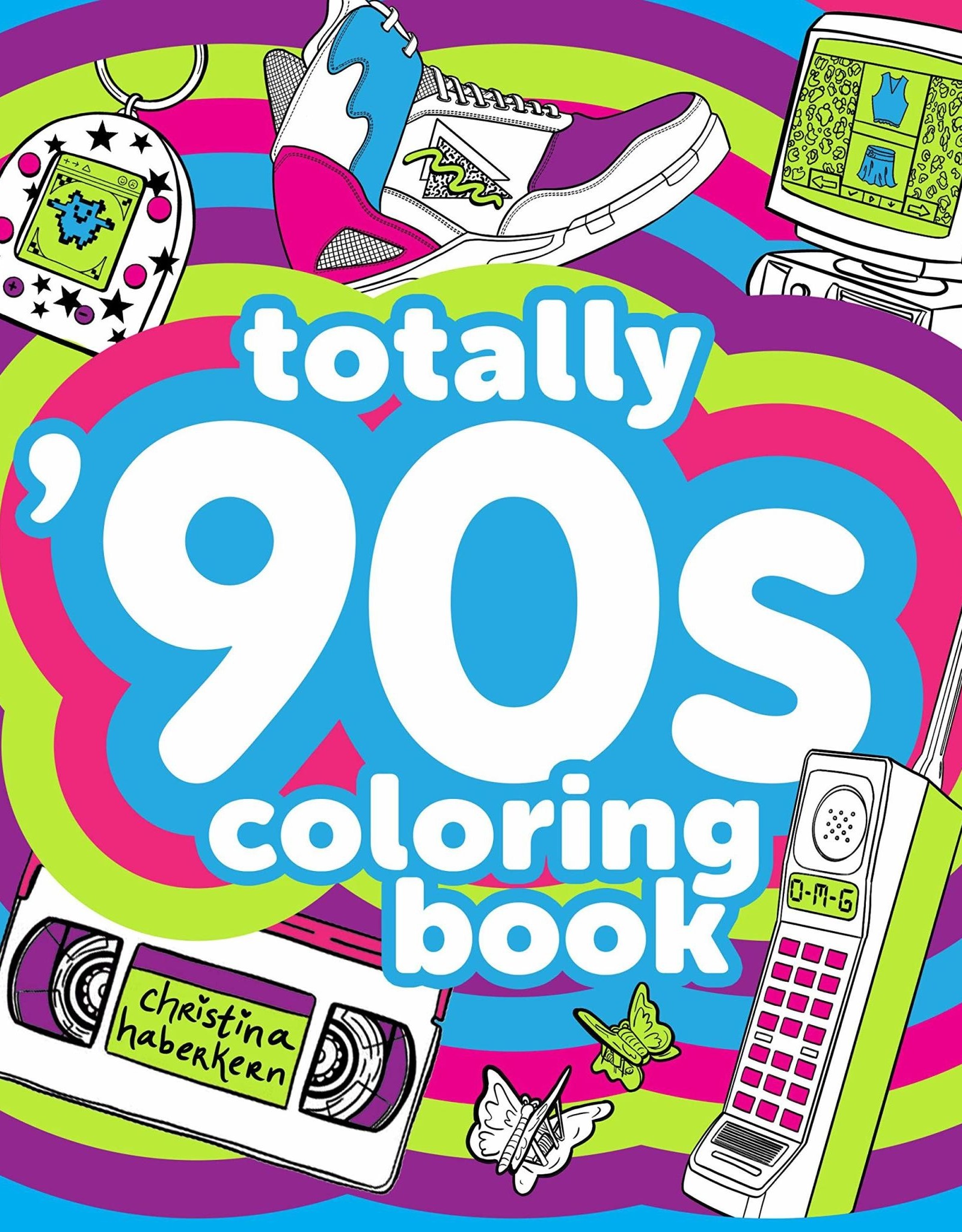 Plume Totally '90s Coloring Book