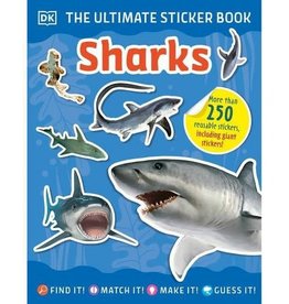 DK Sharks Sticker Book