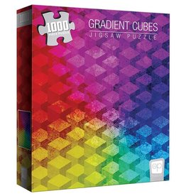 USAopoly Gradient Cubes 1000 Piece Puzzle