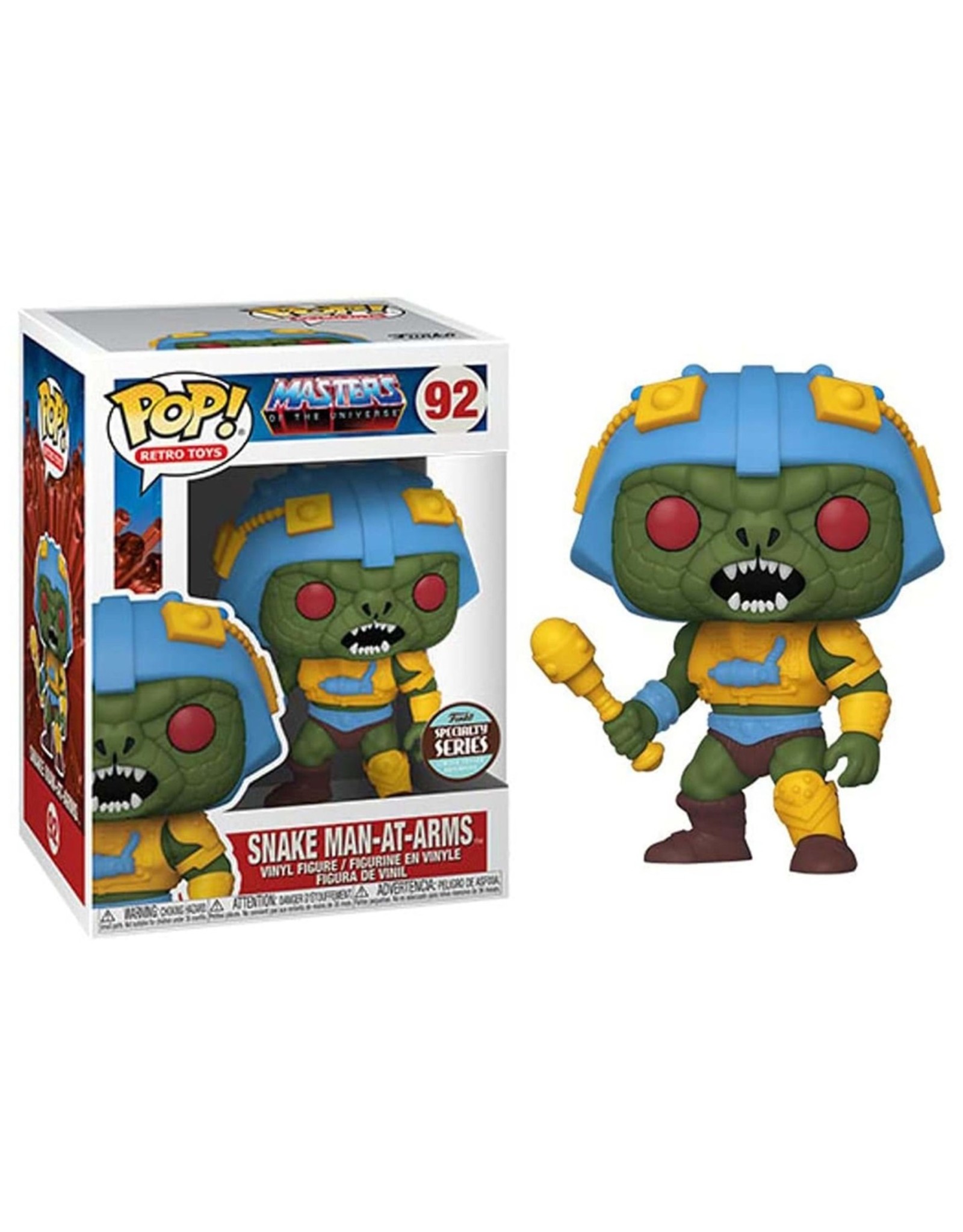 Funko Masters of the Universe Snake Man-at-Arms Chase Pop Funko