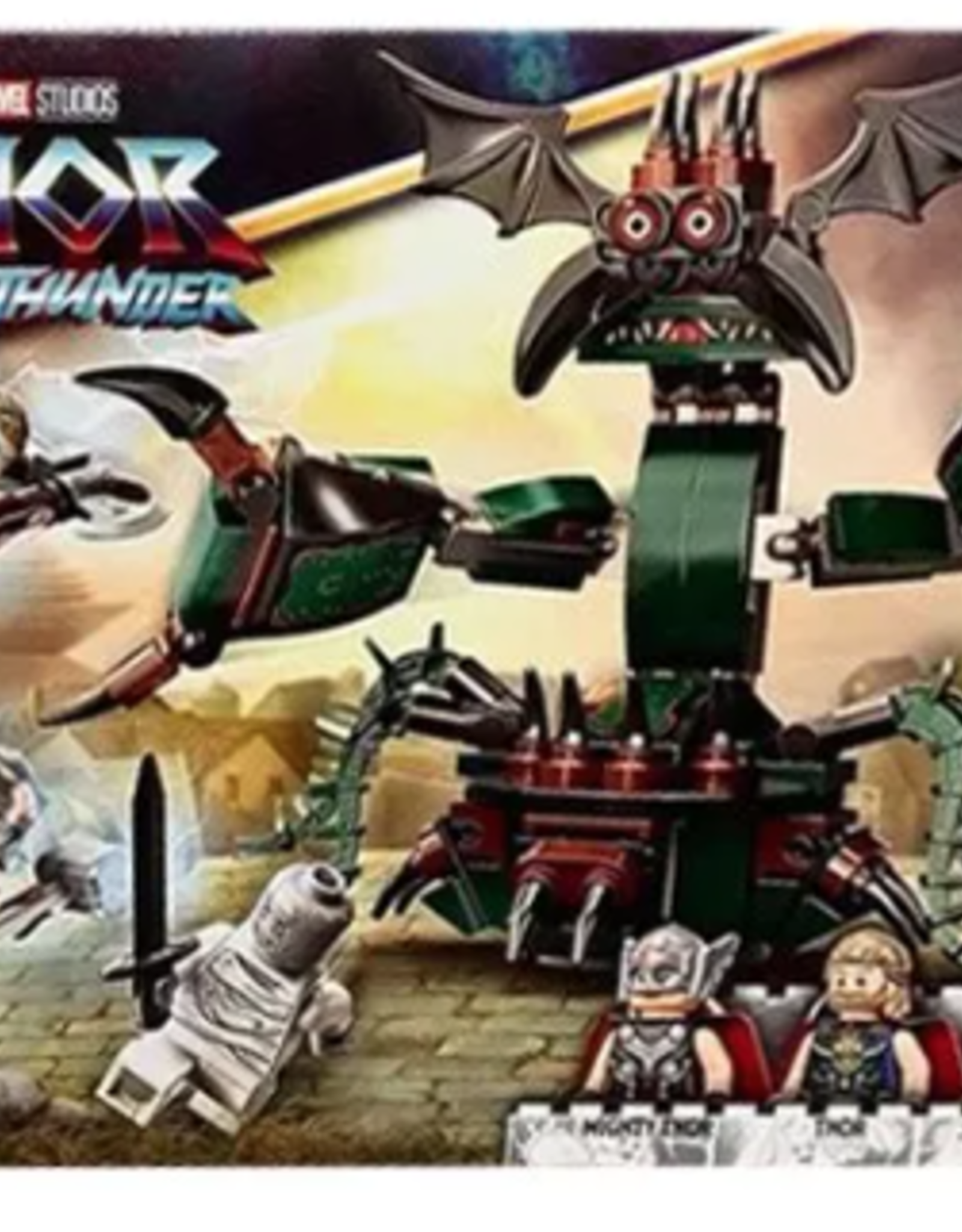 LEGO Classic Lego Marvel Studios Thor Love and Thunder Attack on New Asgard