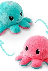 TeeTurtle Reversible Octopus Plush Pink/Blue
