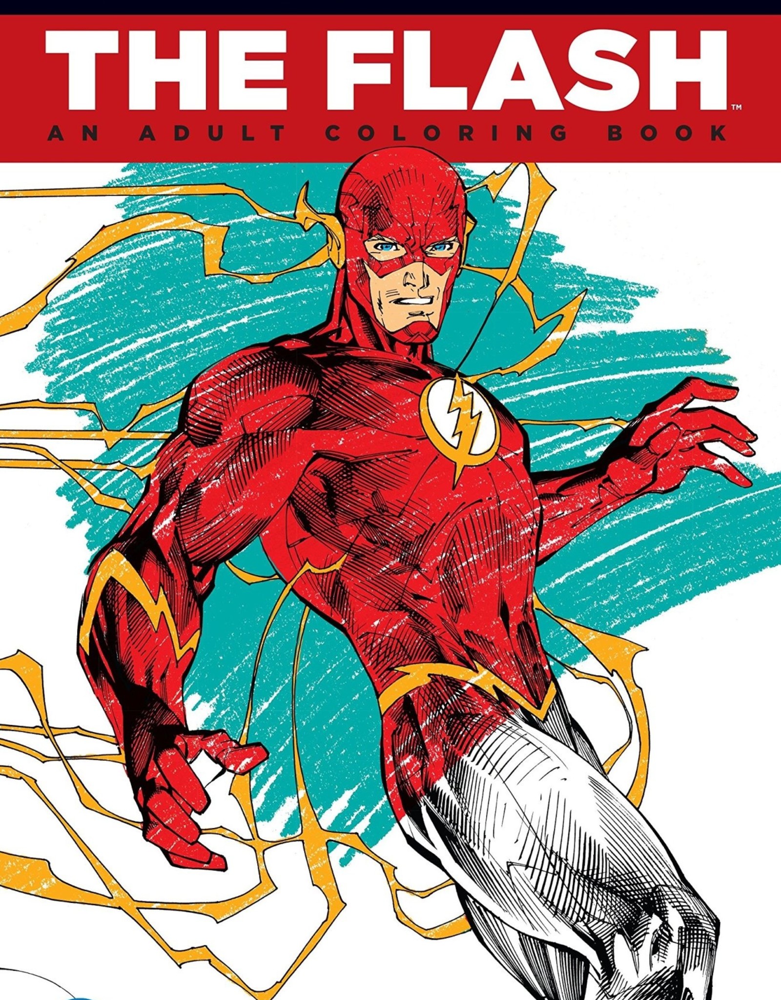 DC The Flash: An Adult Coloring Book