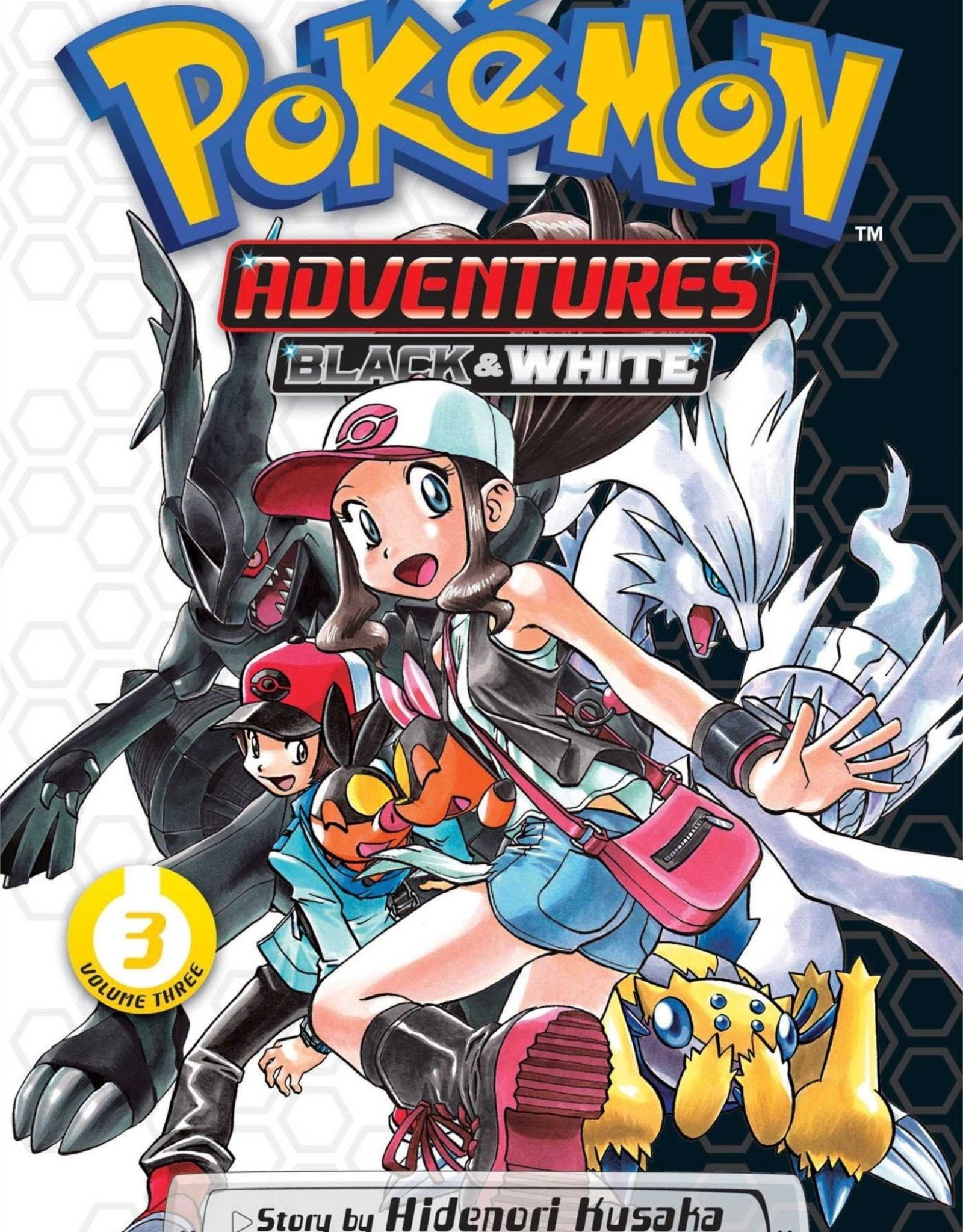 vizmedia Pokemon Adventures Black and White Volume 3