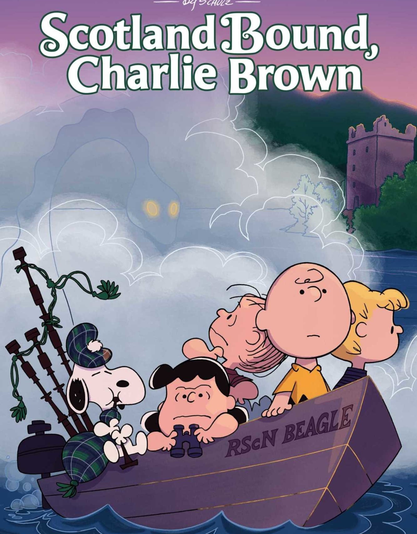 Peanuts Peanuts by Schulz "Scotland Bound, Charlie Brown"