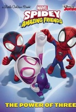 Marvel Little Golden Book The Power of Three Spidey and His Amazing Friends