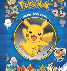 vizmedia Pokemon Seek and Find Pikachu + 70 Stickers