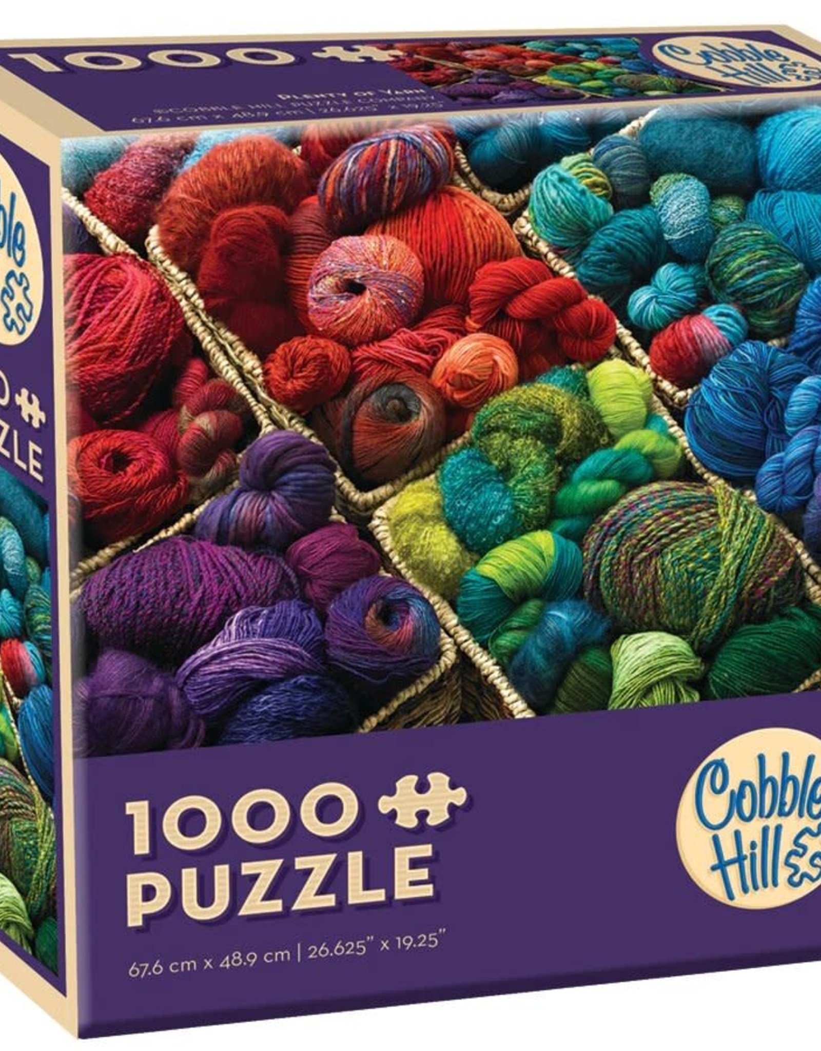 Cobble Hill Plenty of Yarn 1000pc Puzzle