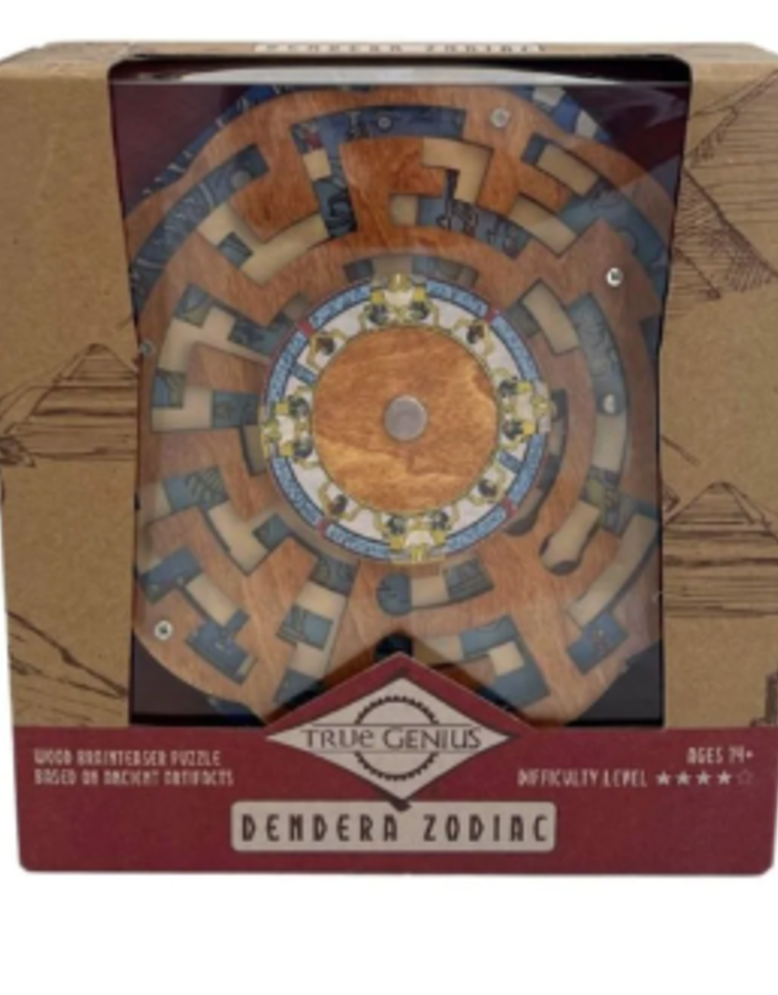 True Genius Dendera Zodiac True Genius Wooden Puzzle