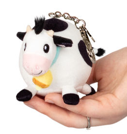 Squishables Micro Black and White Cow