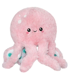 Squishables Mini Cute Octopus Pink