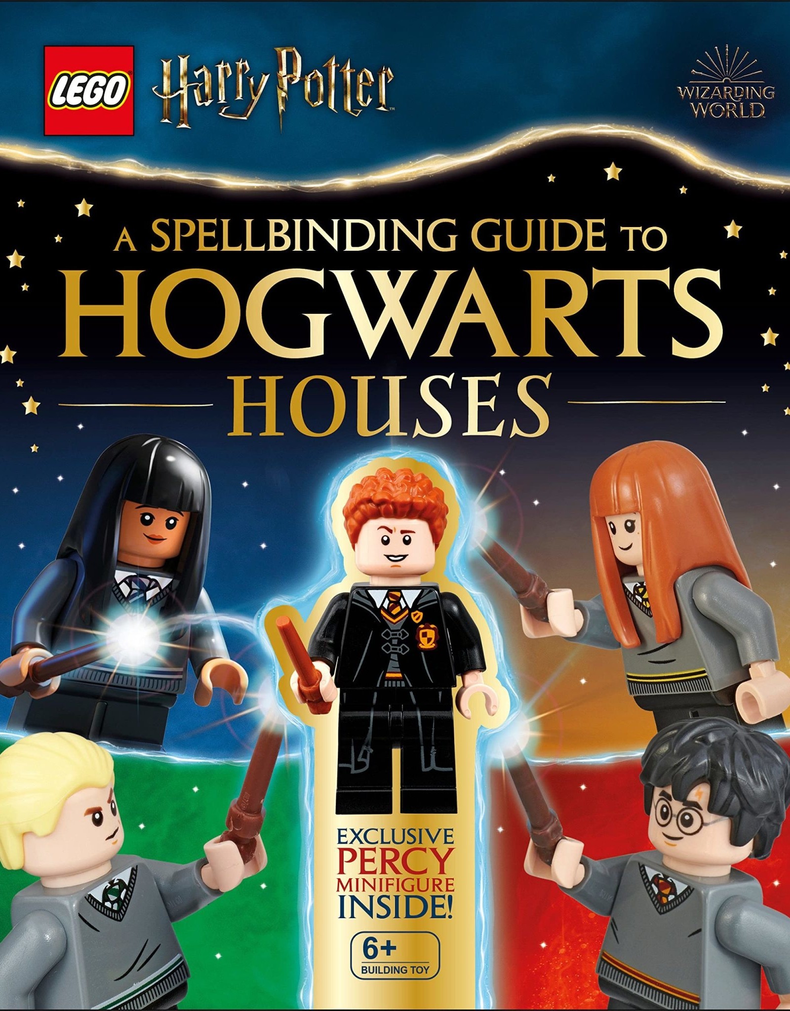 LEGO Classic Lego A Spellbinding Guide to Hogwarts Houses (Exclusive Percy figure inside!)