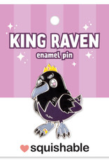 Squishables King Raven Enamel Pin