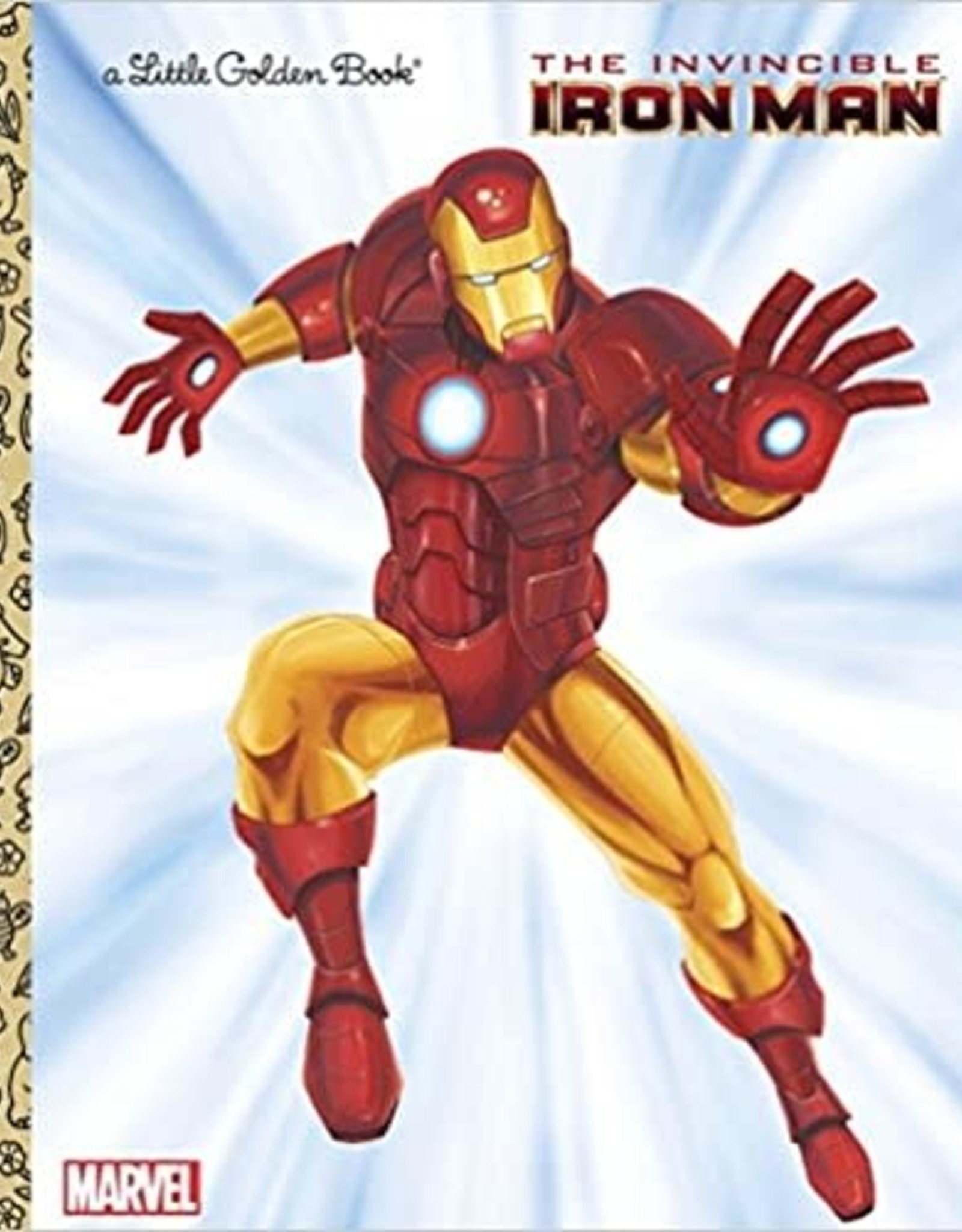 A Little Golden Book Little Golden Book The Invincible Iron Man