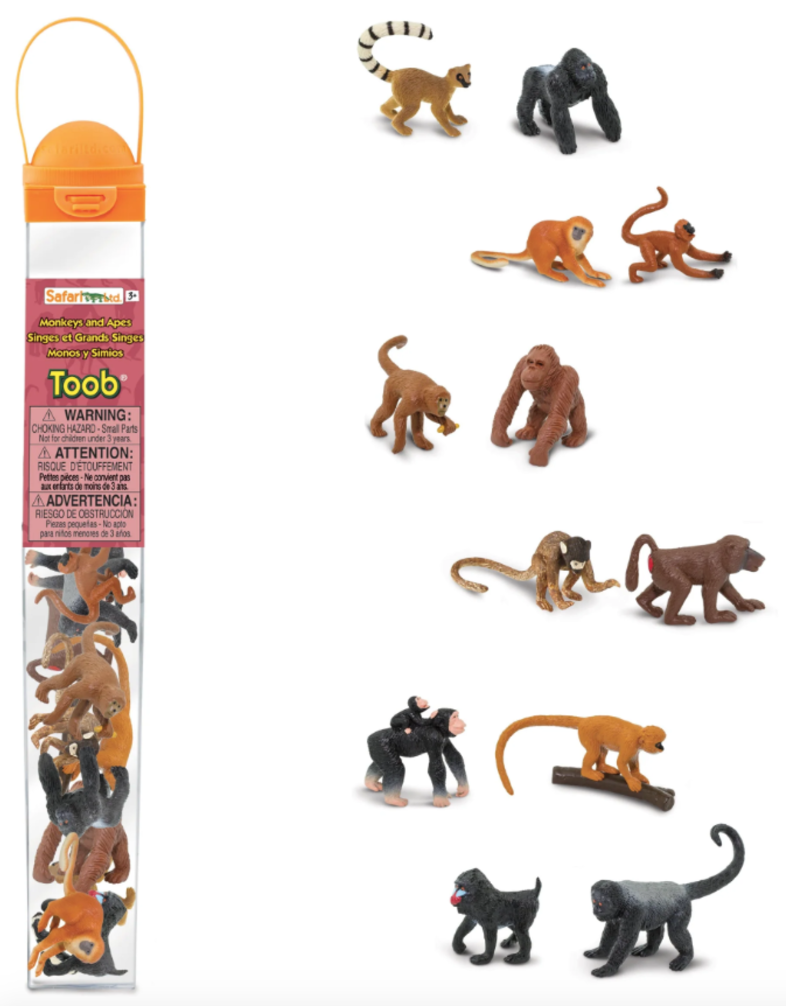 Safari LTD Monkeys and Apes Toob