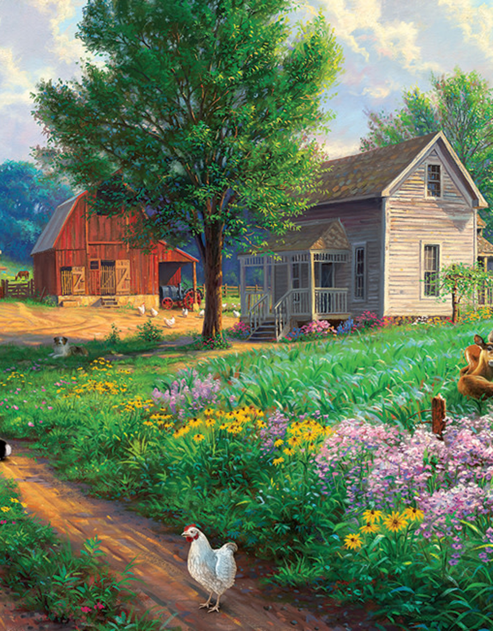 Outset Media Farm Country 1000 Piece Puzzle