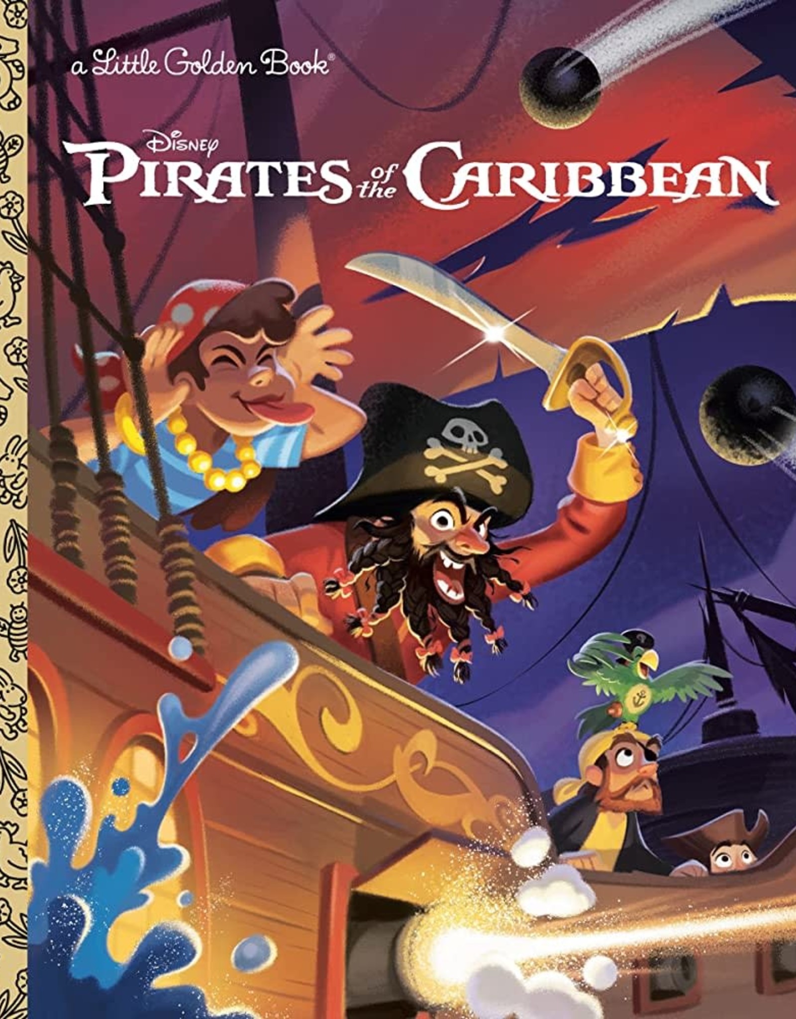 A Little Golden Book Pirates of the Caribbean Little Golden Book