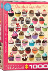 Eurographics Inc Eurographics: 1000 Piece Puzzle - Chocolate Cupcakes (Recipe Included)