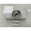 Custom 14k two stone bezel set bypass ring w/ 3.9mm customer ring Size 8